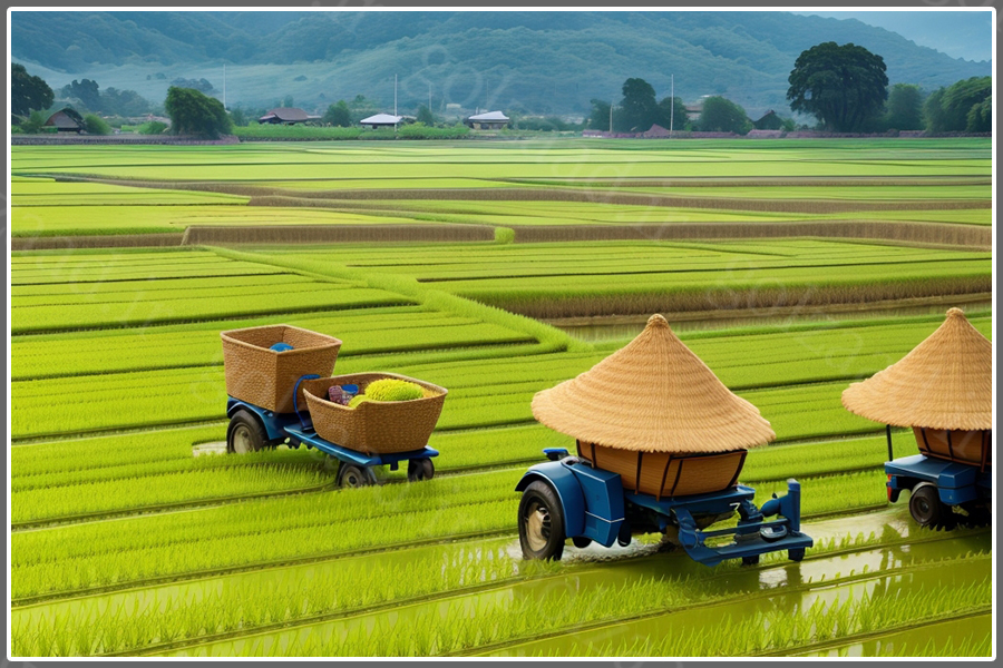 نحوه کاشت برنج